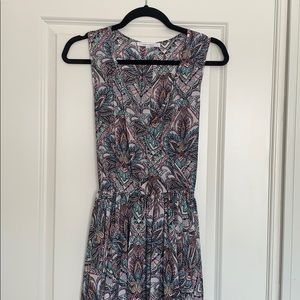 Olivaceous Long Spring Dress